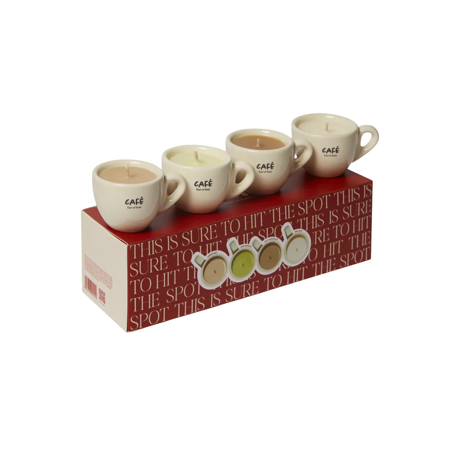 Limited Edition Soy Wax Café Candles - Votive Set of Four - Image 2
