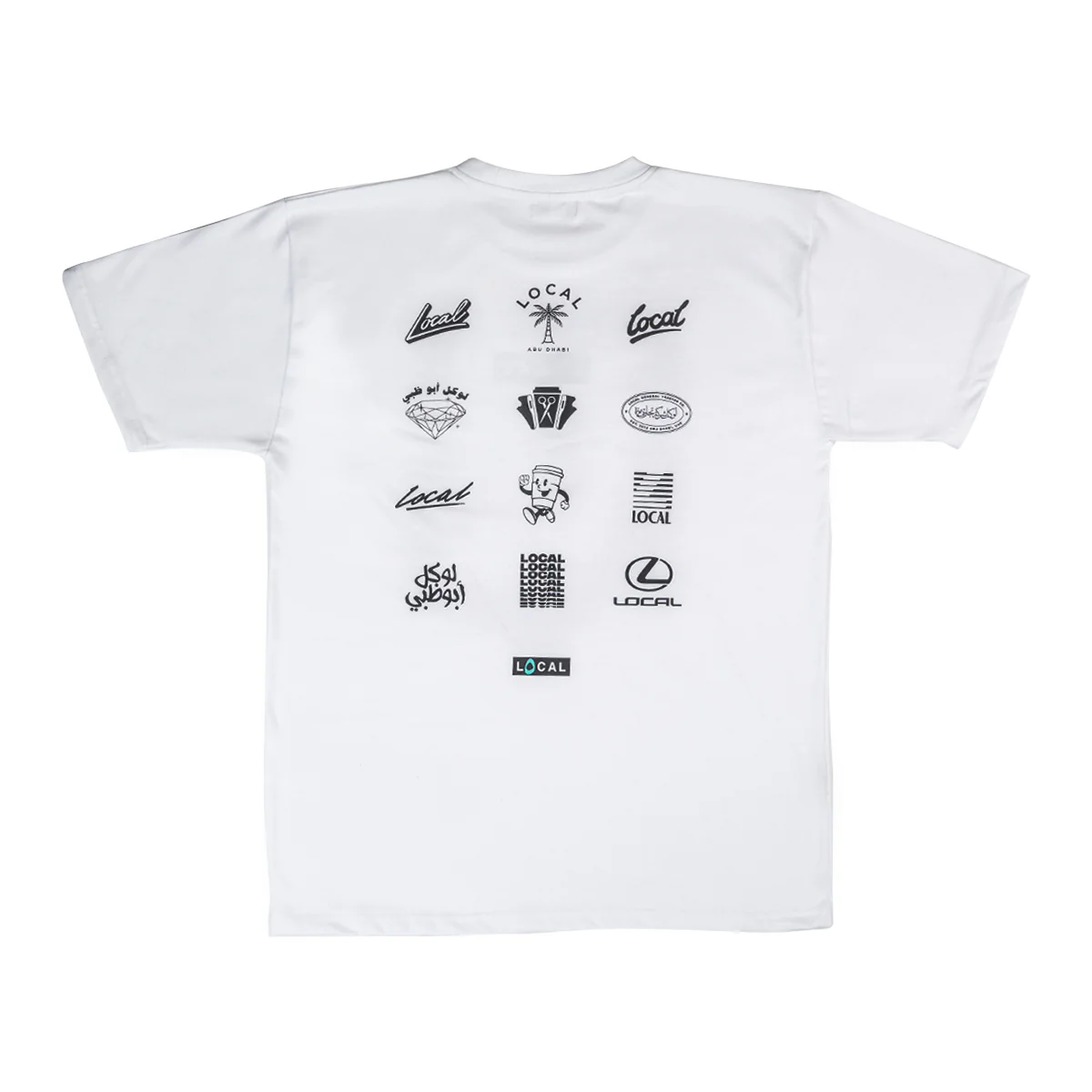 LOCAL 5th Anniversary Tshirt White - Image 2