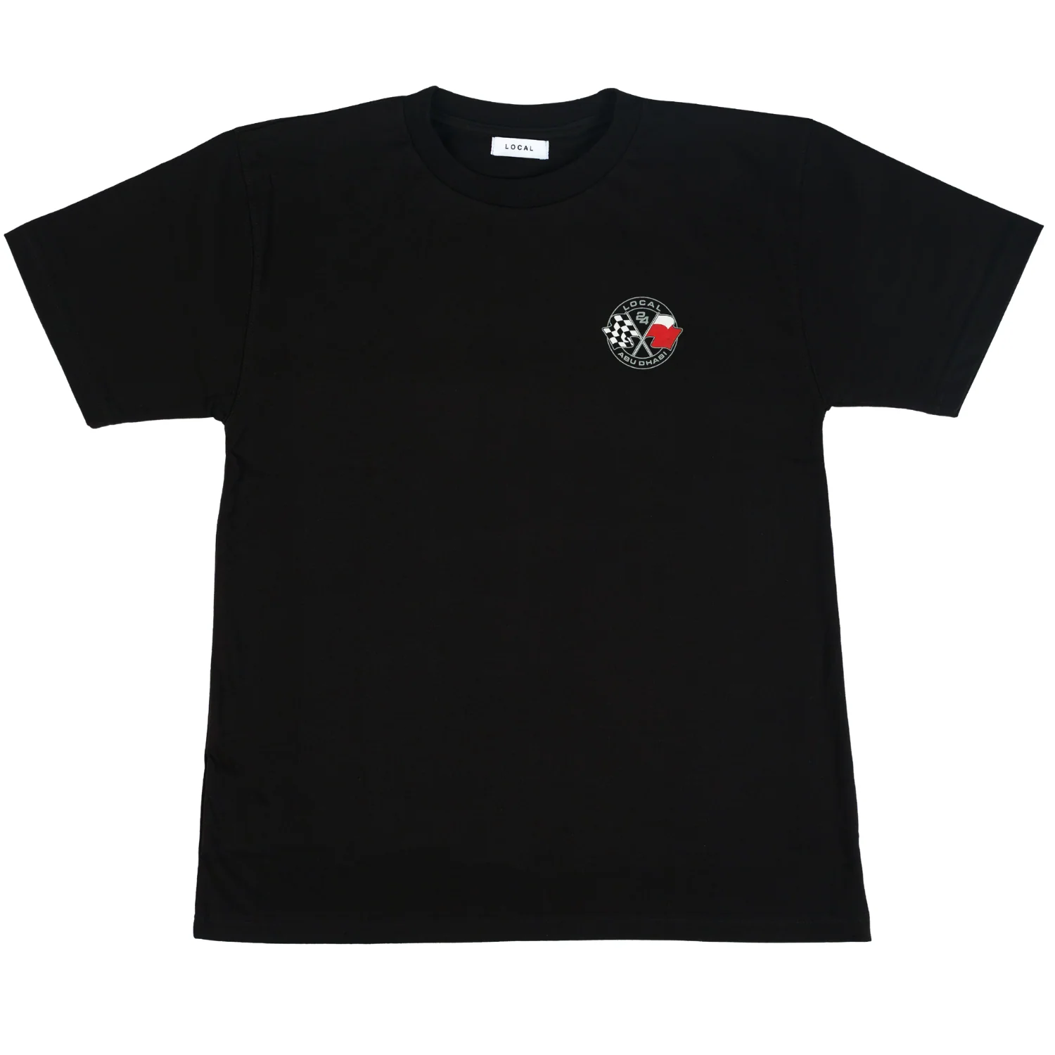 Racing Flag T-Shirt - Black - Image 2