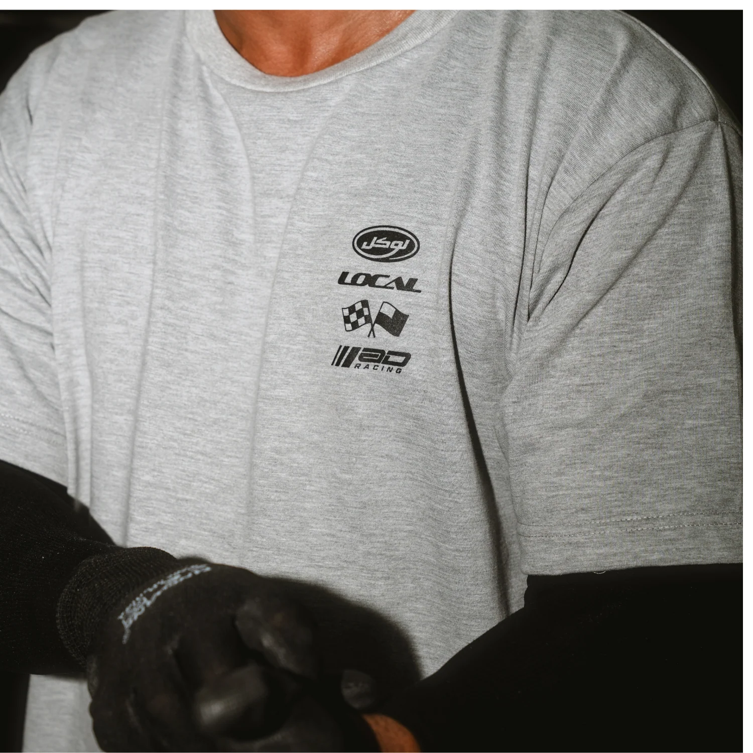 Racing Team T-Shirt - Grey - Image 4