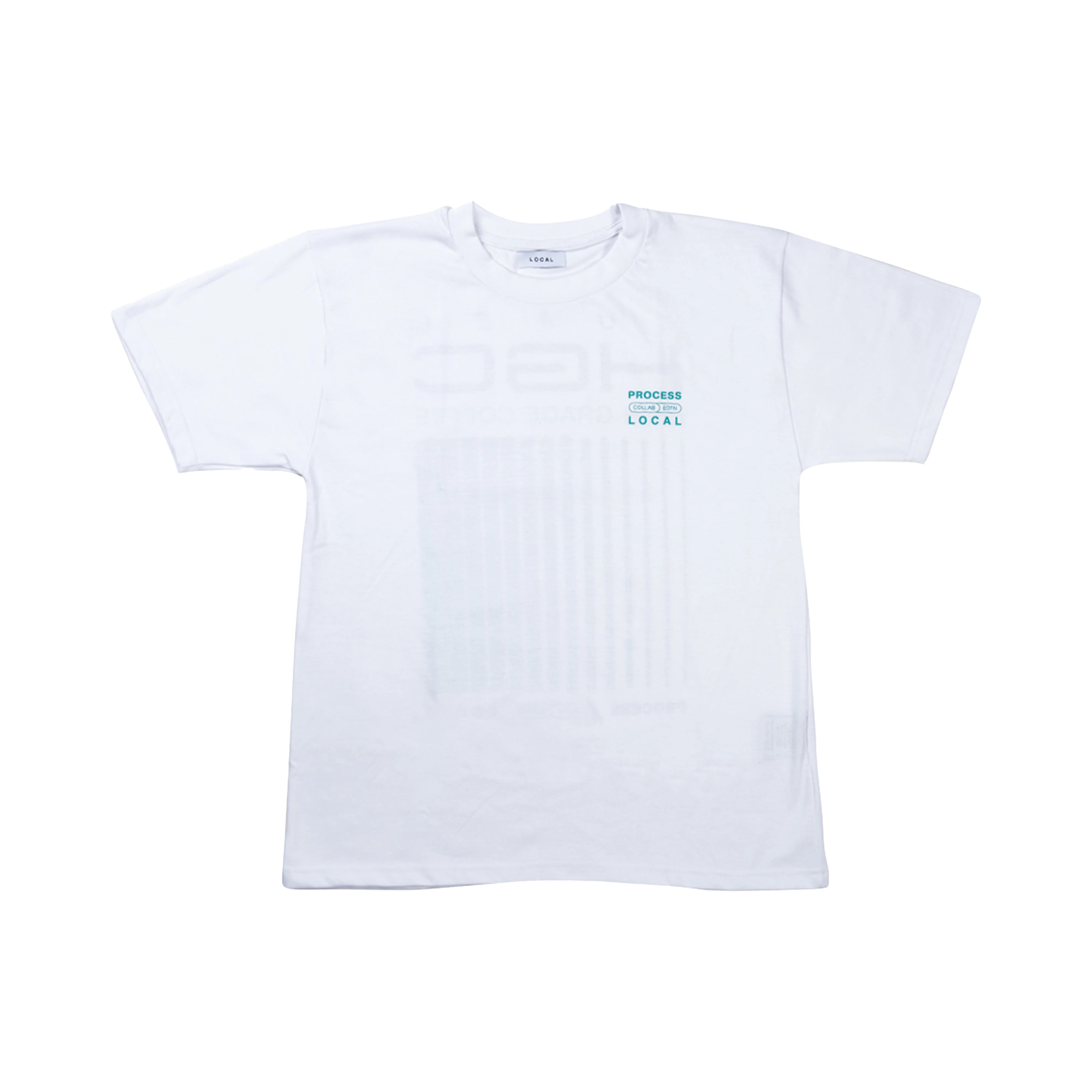 LOCAL x PROCESS Collab EDTN T-Shirt White - Image 2