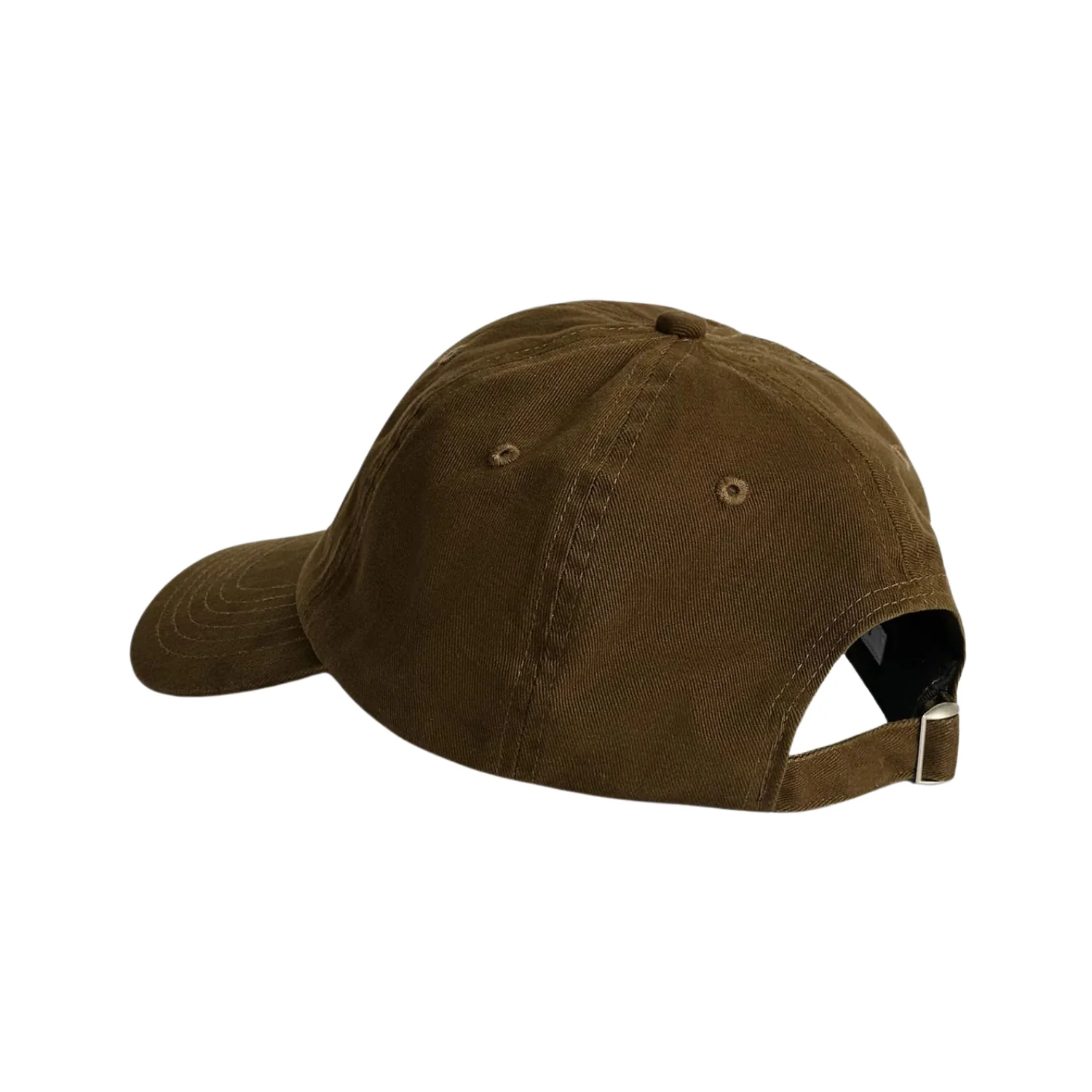 Logo Dad Washed Twill Cap - Brown - Image 2