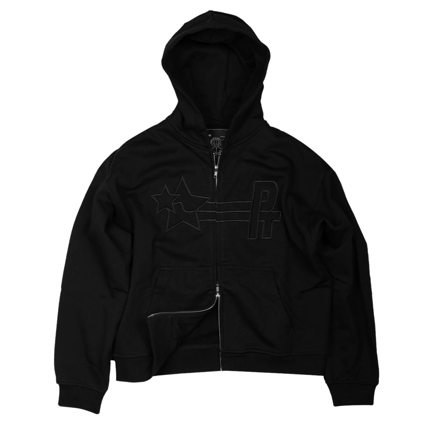 Logo Sweat Hooded - Black - Image 3