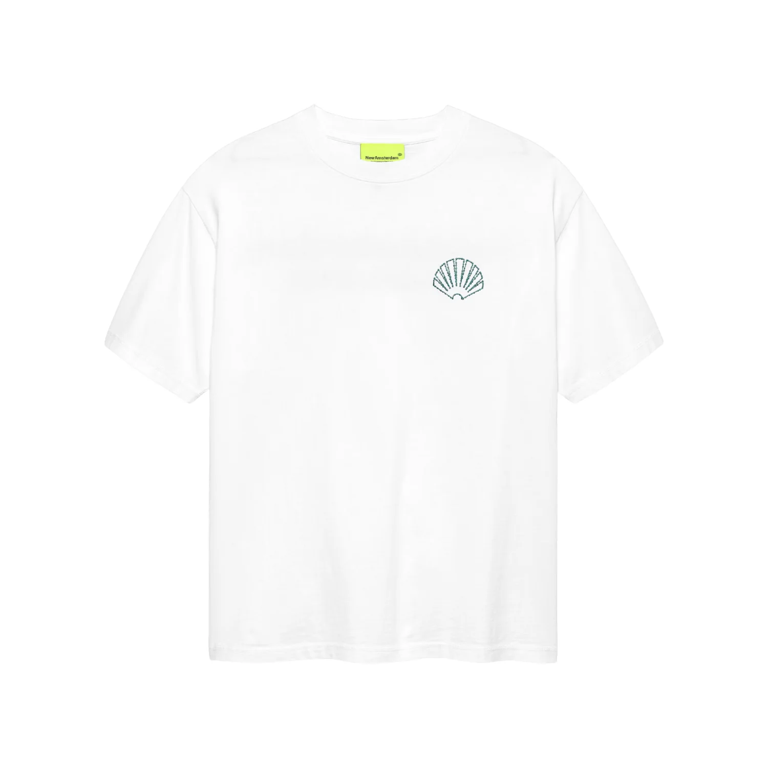 Logo Tee - White/Sea Green - Image 2