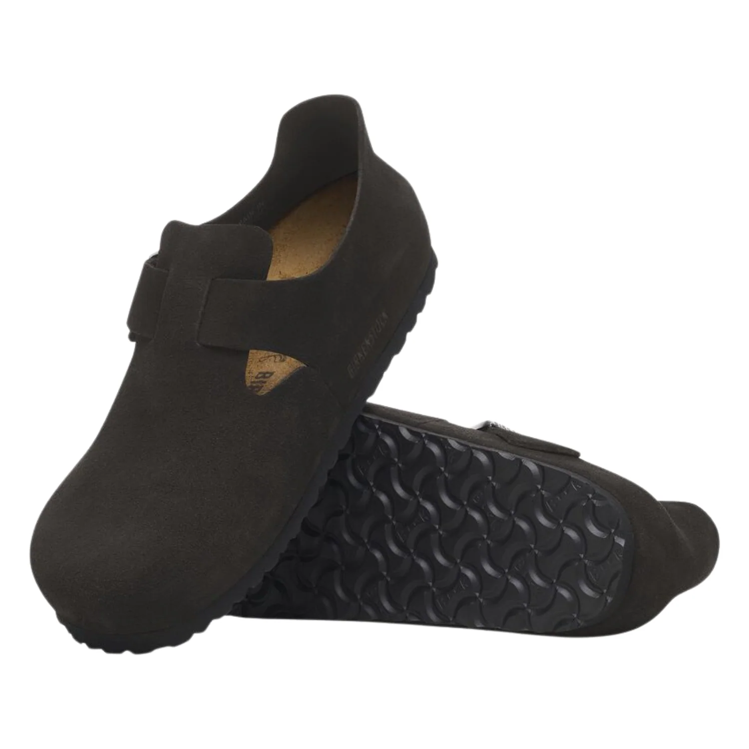 London Suede Leather - Black - Image 3