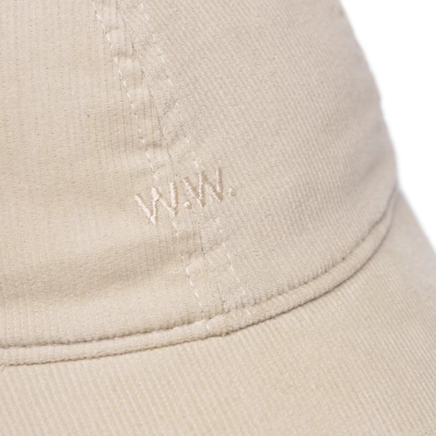 Low Profile Corduroy Cap - Warm Beige - Image 3