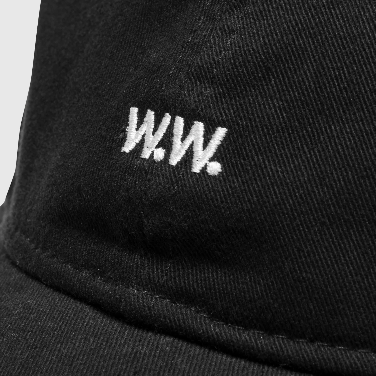Low Profile Twill Cap Black - Image 3