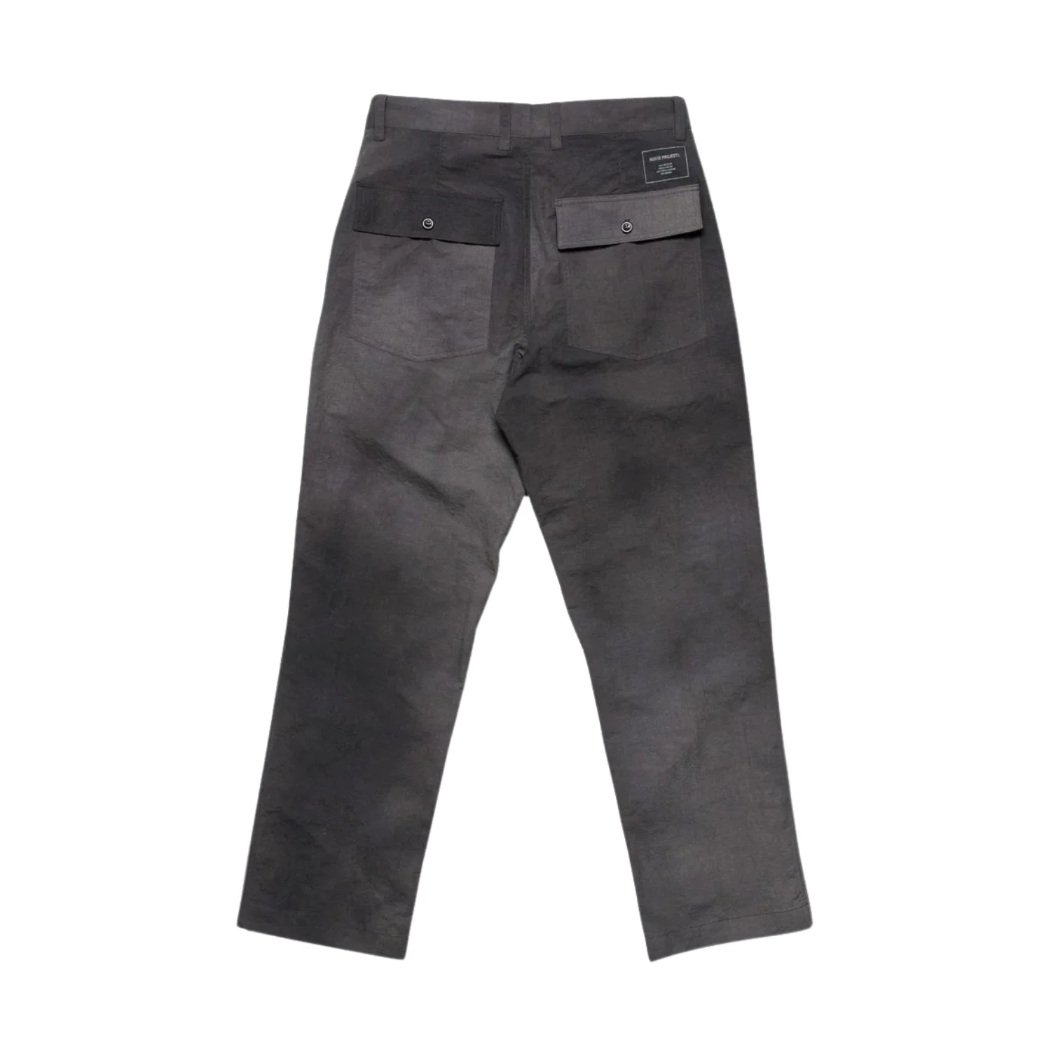 Lukas Relaxed Wave Dye Pants - Black - Image 2