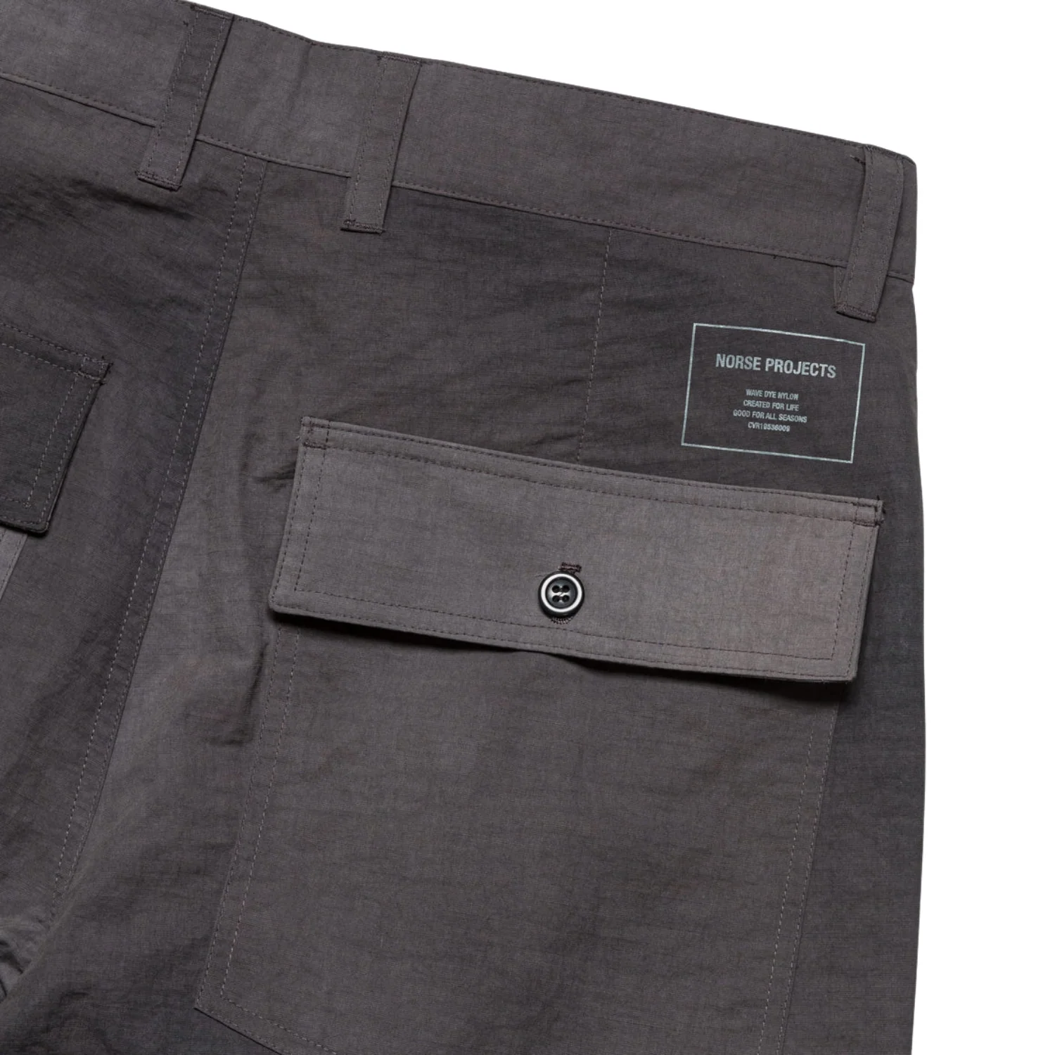 Lukas Relaxed Wave Dye Pants - Black - Image 3