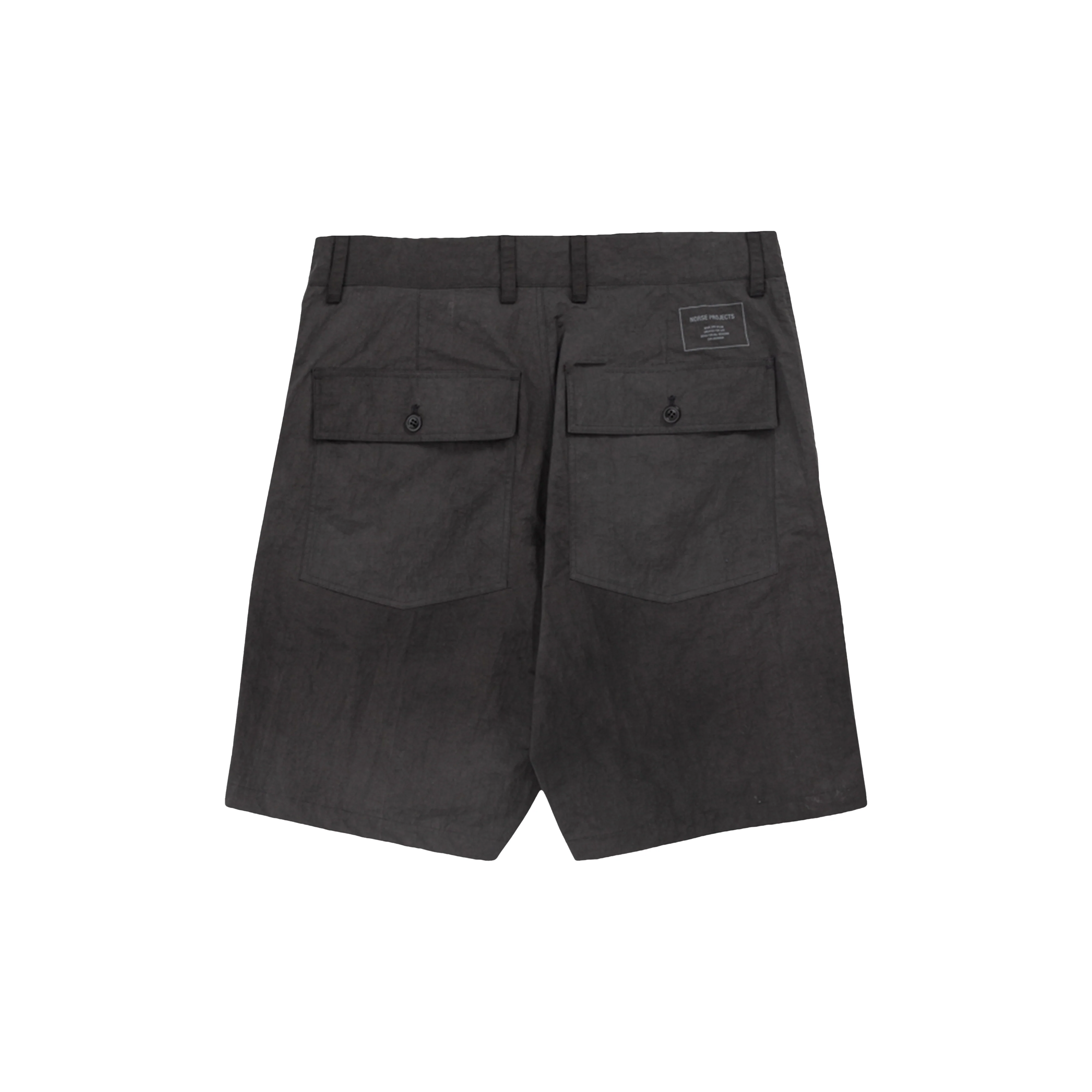 Lukas Relaxed Wave Dye Shorts - Black - Image 2