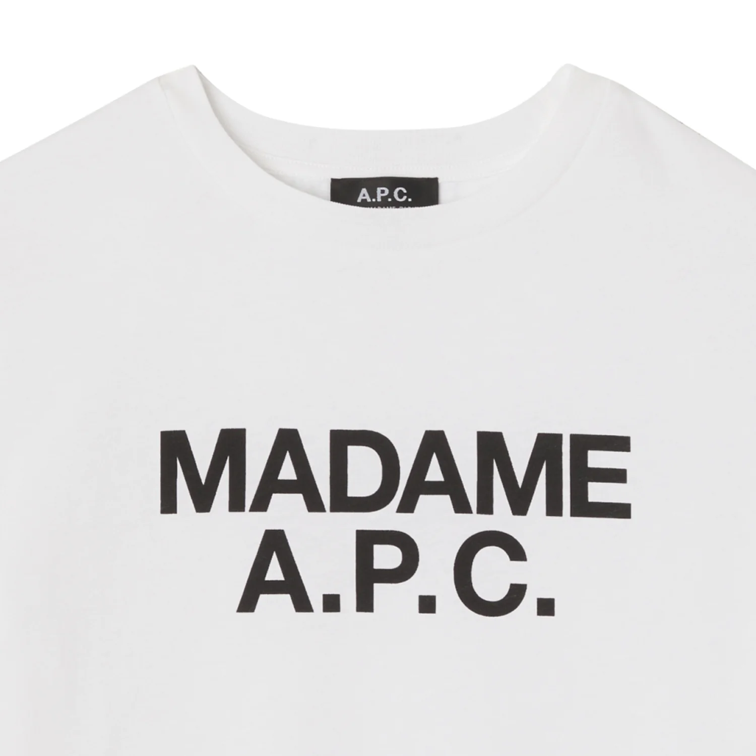 Manche Courte Madame APC T-Shirt - White - Image 2