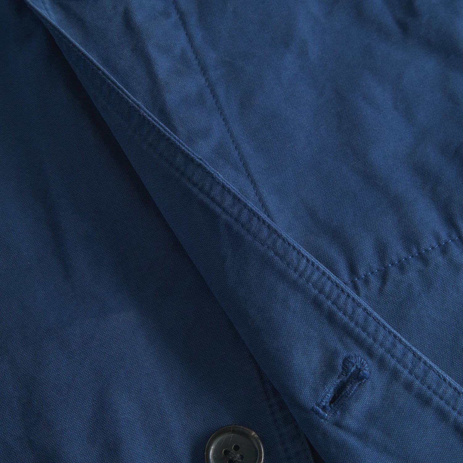 Marcus Canvas Overshirt - Workwear Blue - Image 4