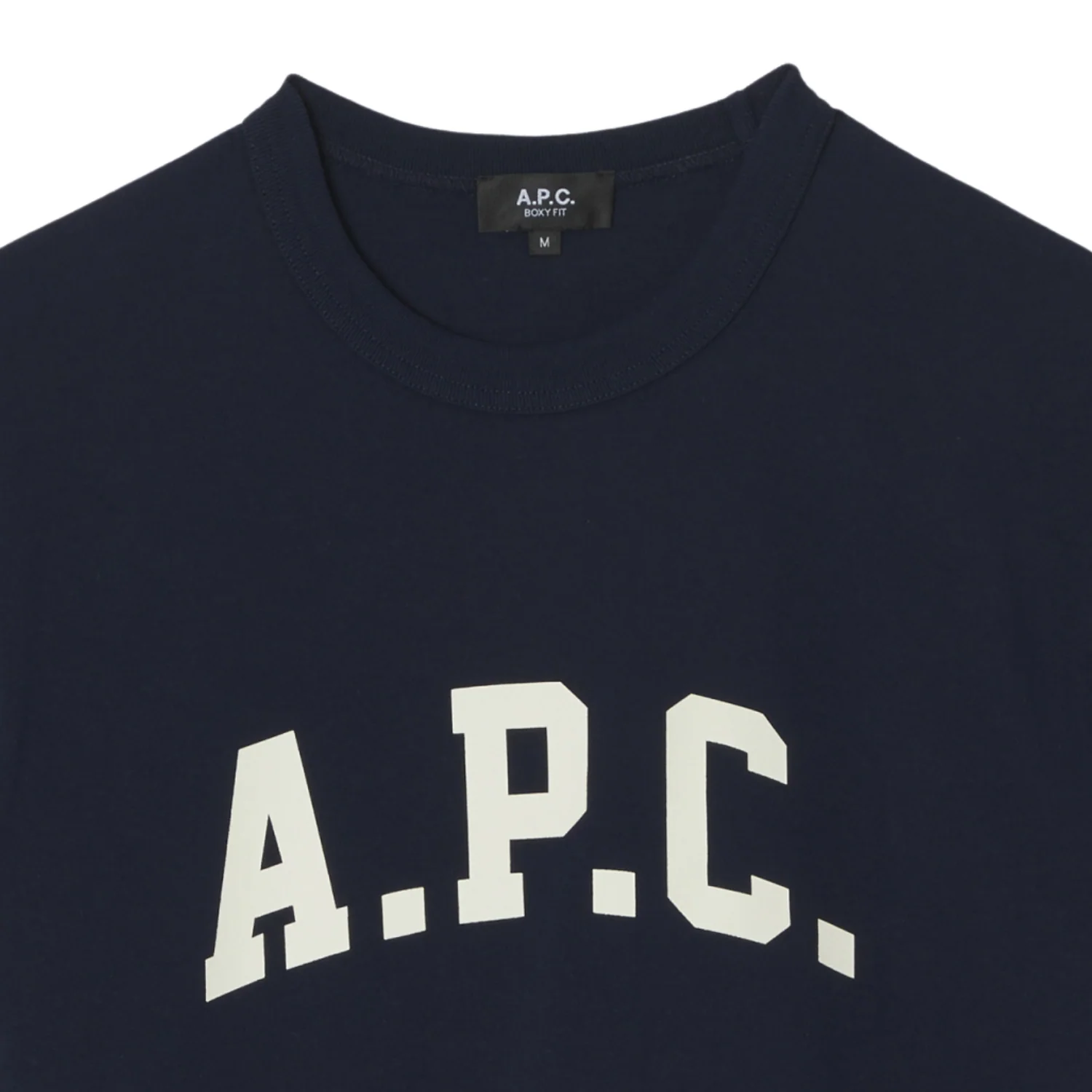Marcus T-Shirt - Dark Navy/Ecru - Image 2