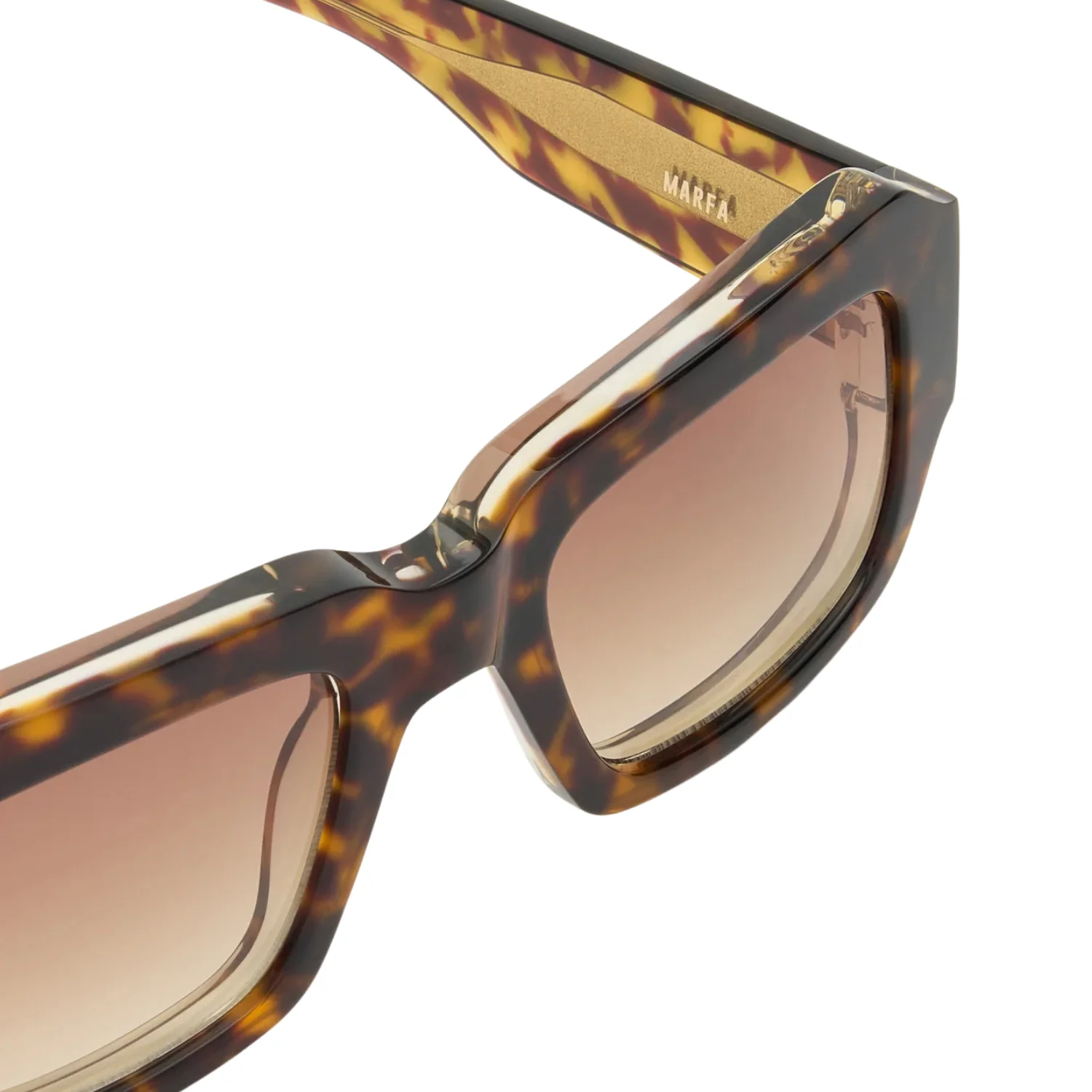 MARFA - Dark Tortoise/Light Brown Gradient Lens - Image 3