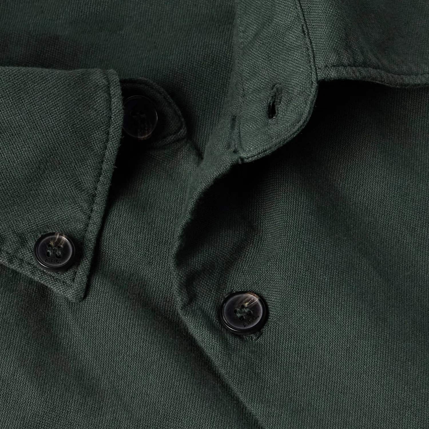Chemise Mateo Logo Shirt - Dark Green - Image 3