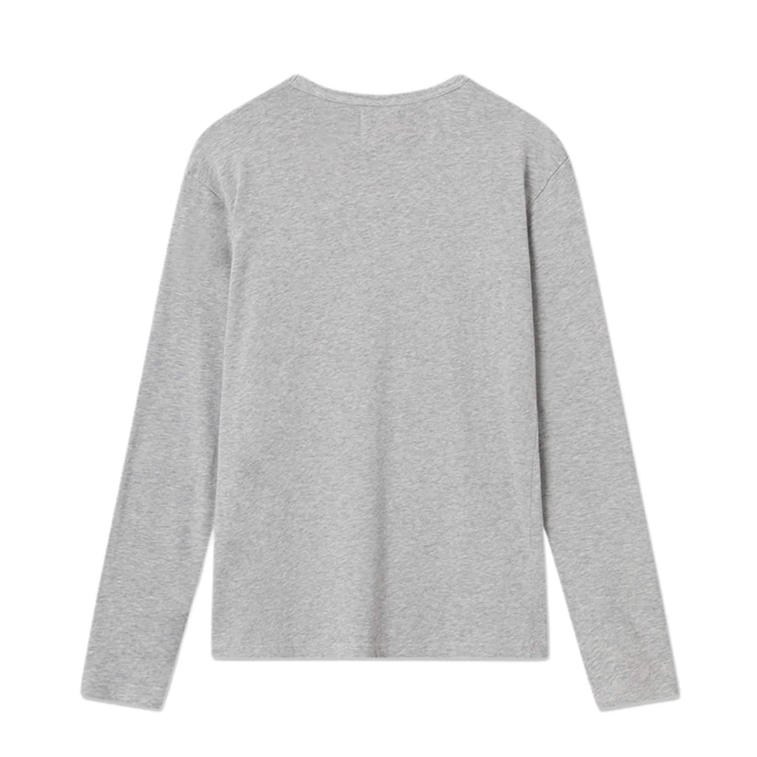 Mel Long Sleeve GOTS - Grey Melange - Image 2