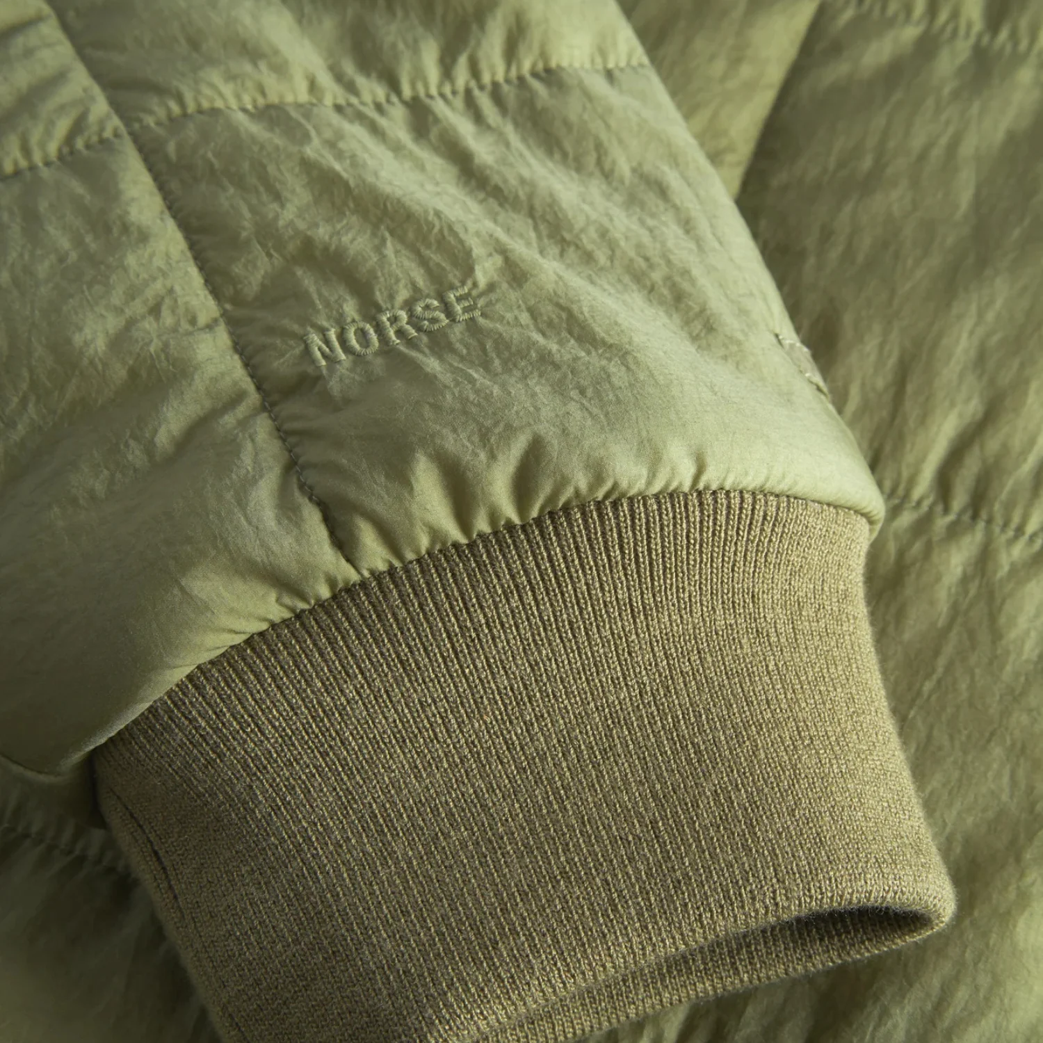 Military Liner Jacket - Moss Green - Image 5