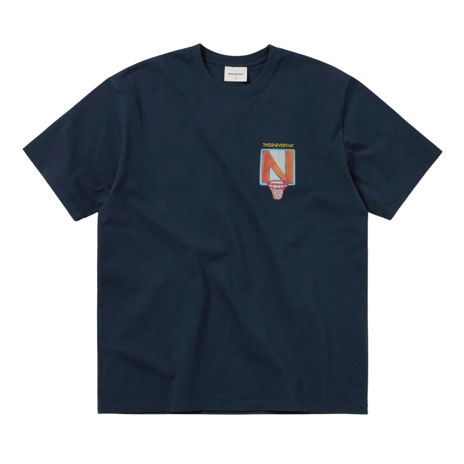 N Basketball Hoop Tee - Navy - Image 2