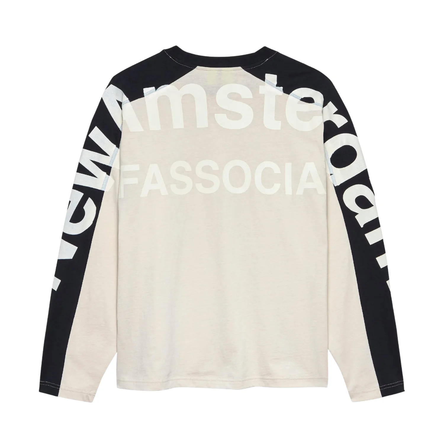 Name Longsleeve - Warm Sand/Black - Image 2