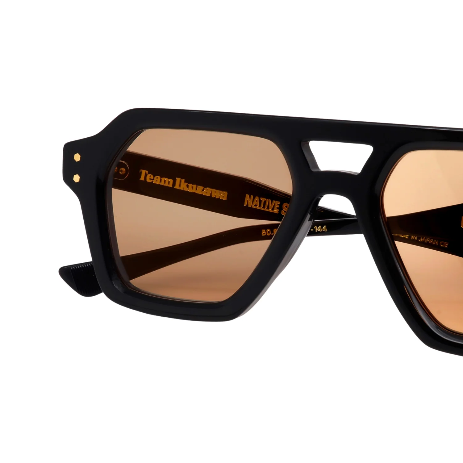 Native Sons x Team Ikuzawa Sunglasses - Black - Image 4