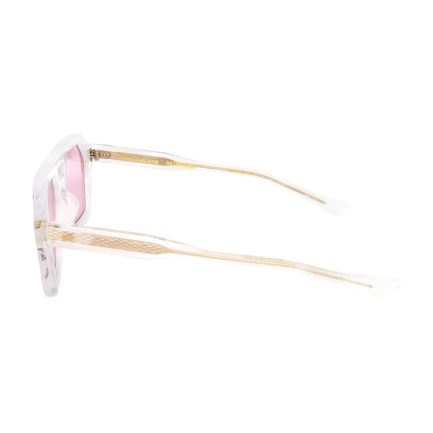 Native Sons x Team Ikuzawa Sunglasses - White - Image 4