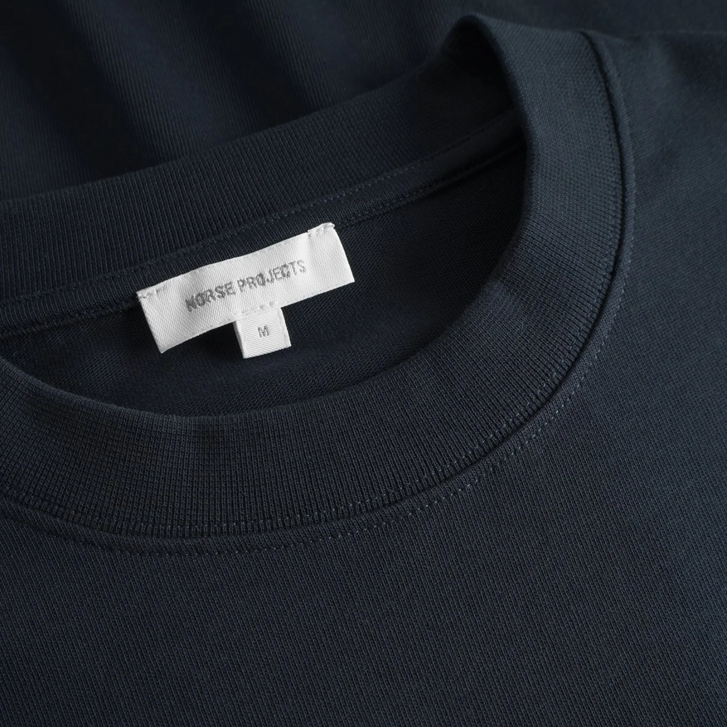 Norse Standard Heavy Loose LS T-Shirt - Dark Navy - Image 3