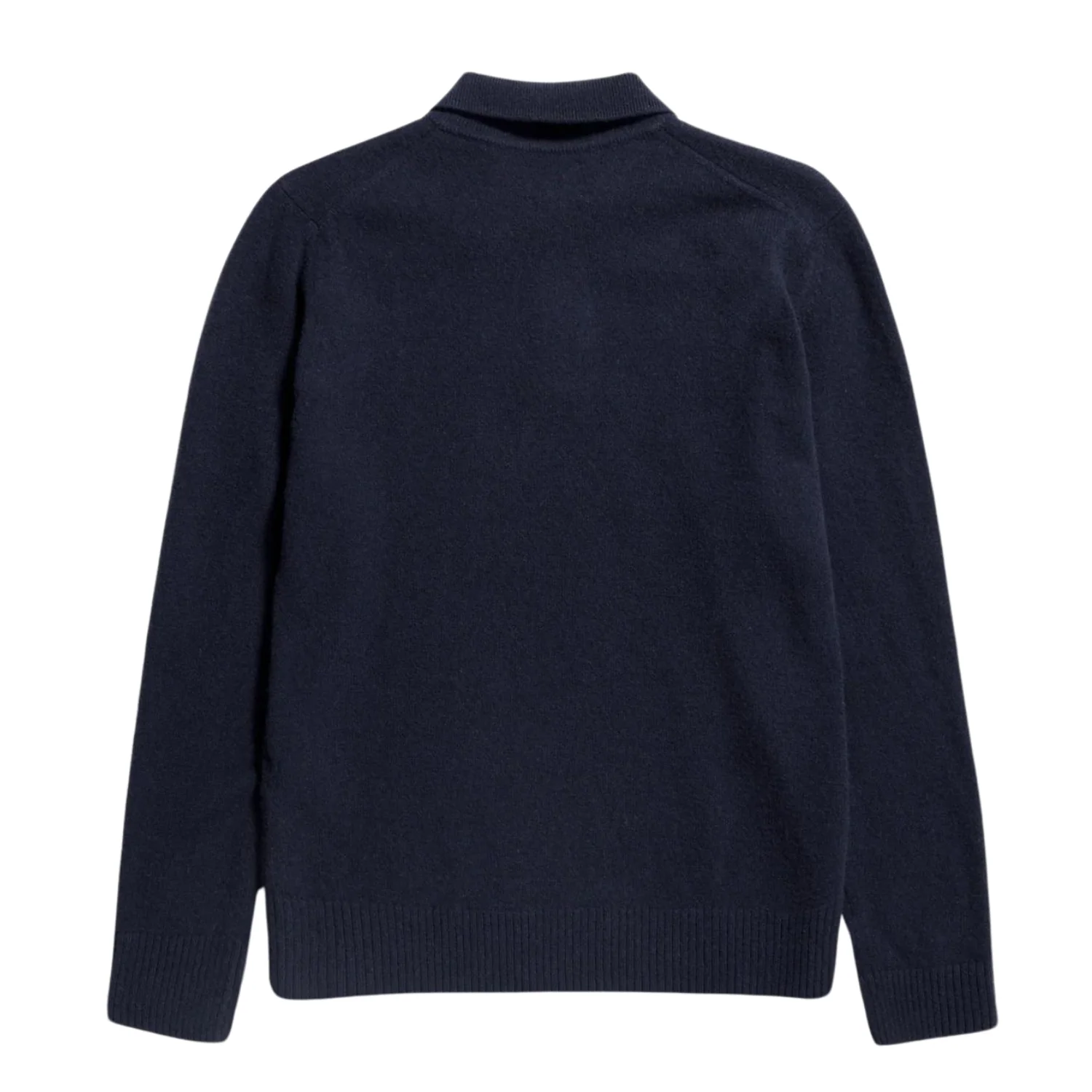 Norse Standard Merino Lambswool Polo - Dark Navy - Image 2