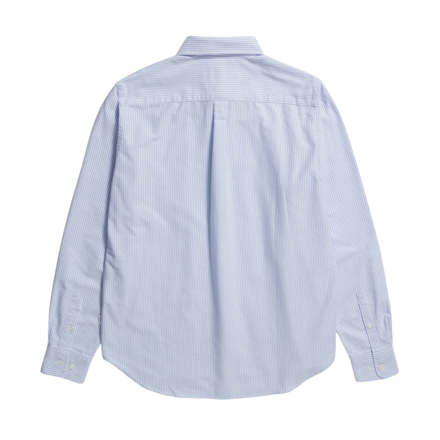 Norse Standard Oxford BD Shirt - Pale Blue Stripe - Image 2