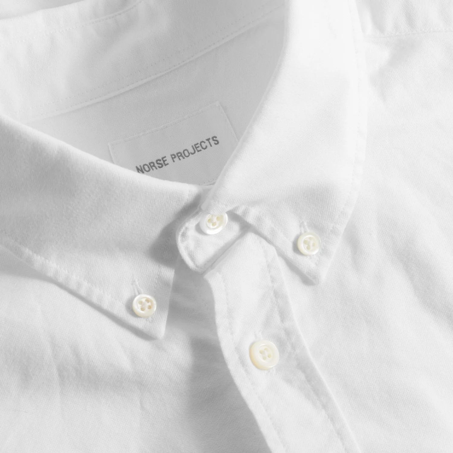 Norse Standard Oxford BD Shirt - White - Image 3