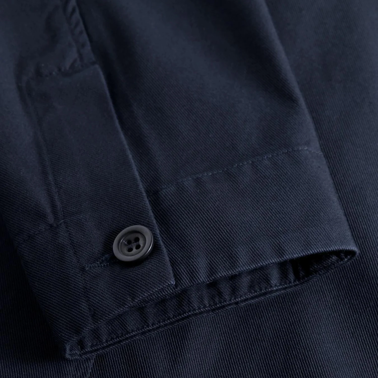 Norse Standard Twill Overshirt - Dark Navy - Image 4
