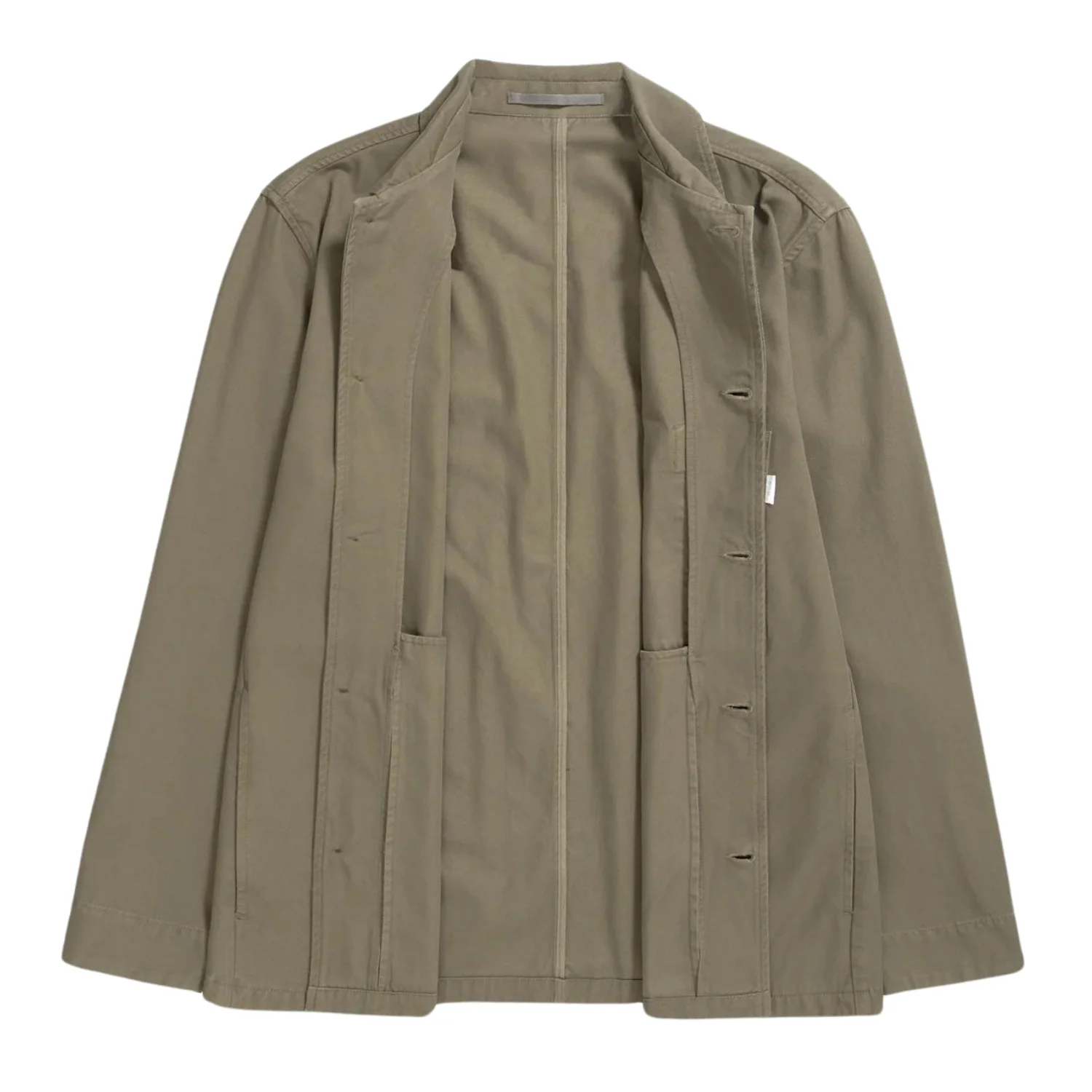 Norse Standard Twill Overshirt - Sediment Green - Image 2