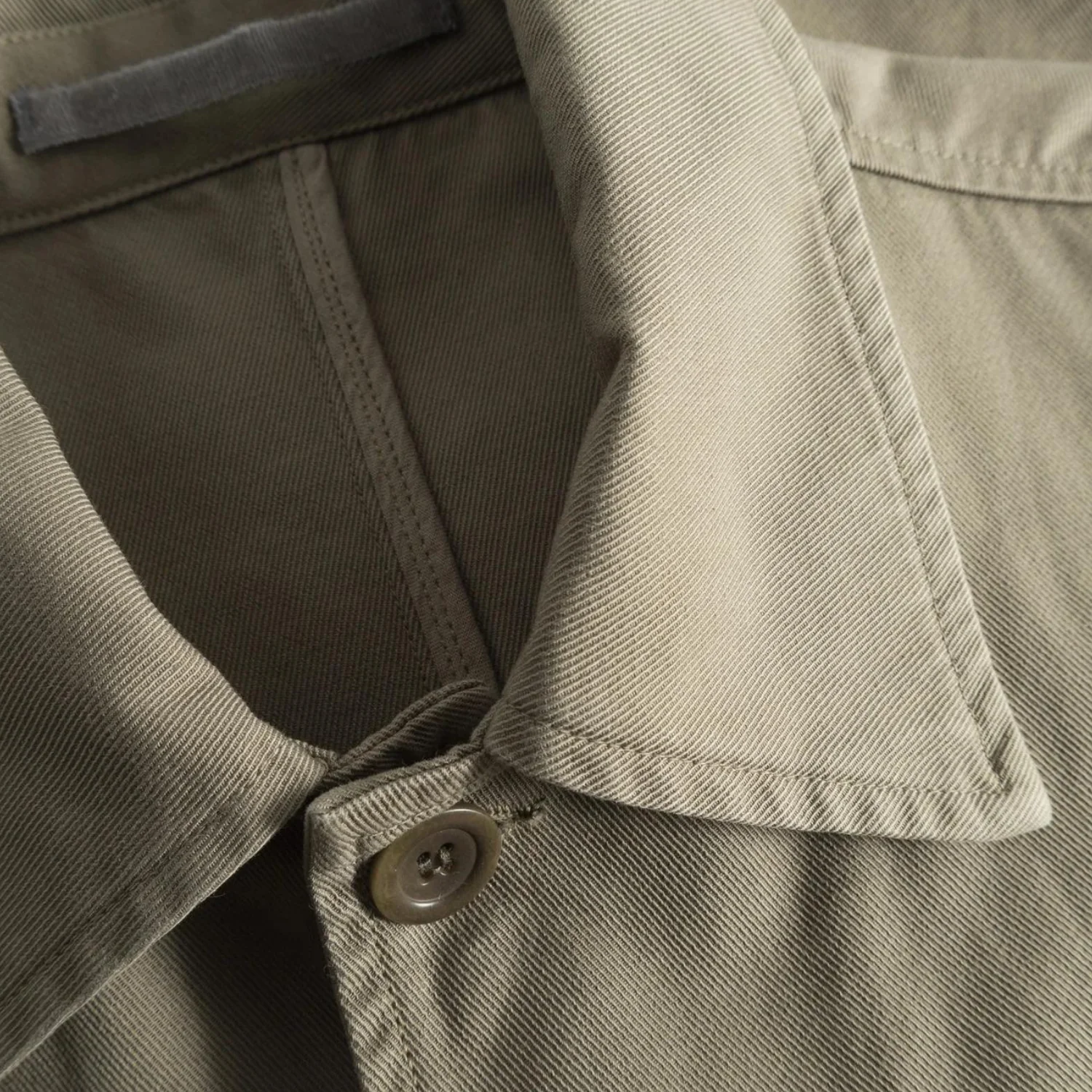 Norse Standard Twill Overshirt - Sediment Green - Image 3