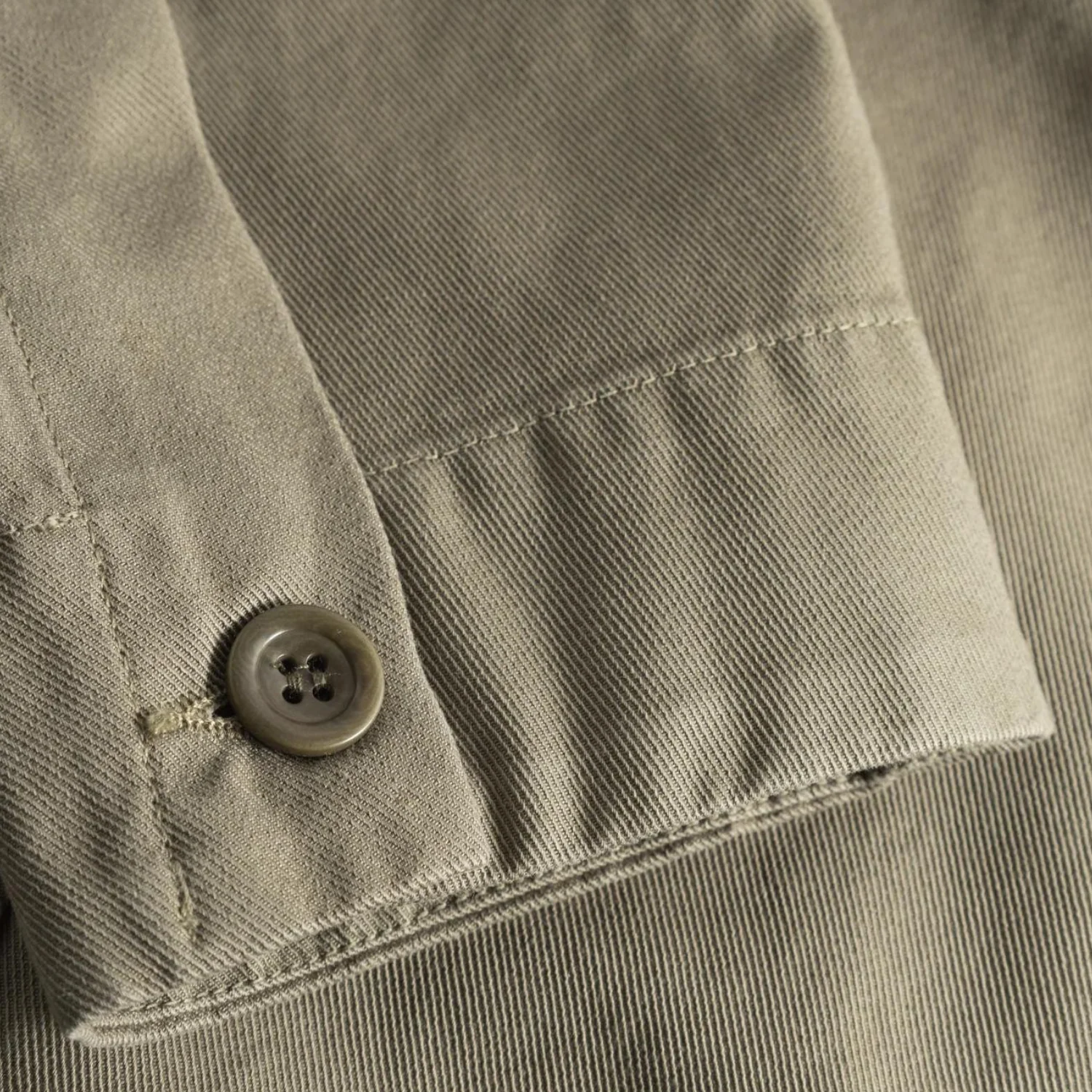 Norse Standard Twill Overshirt - Sediment Green - Image 5