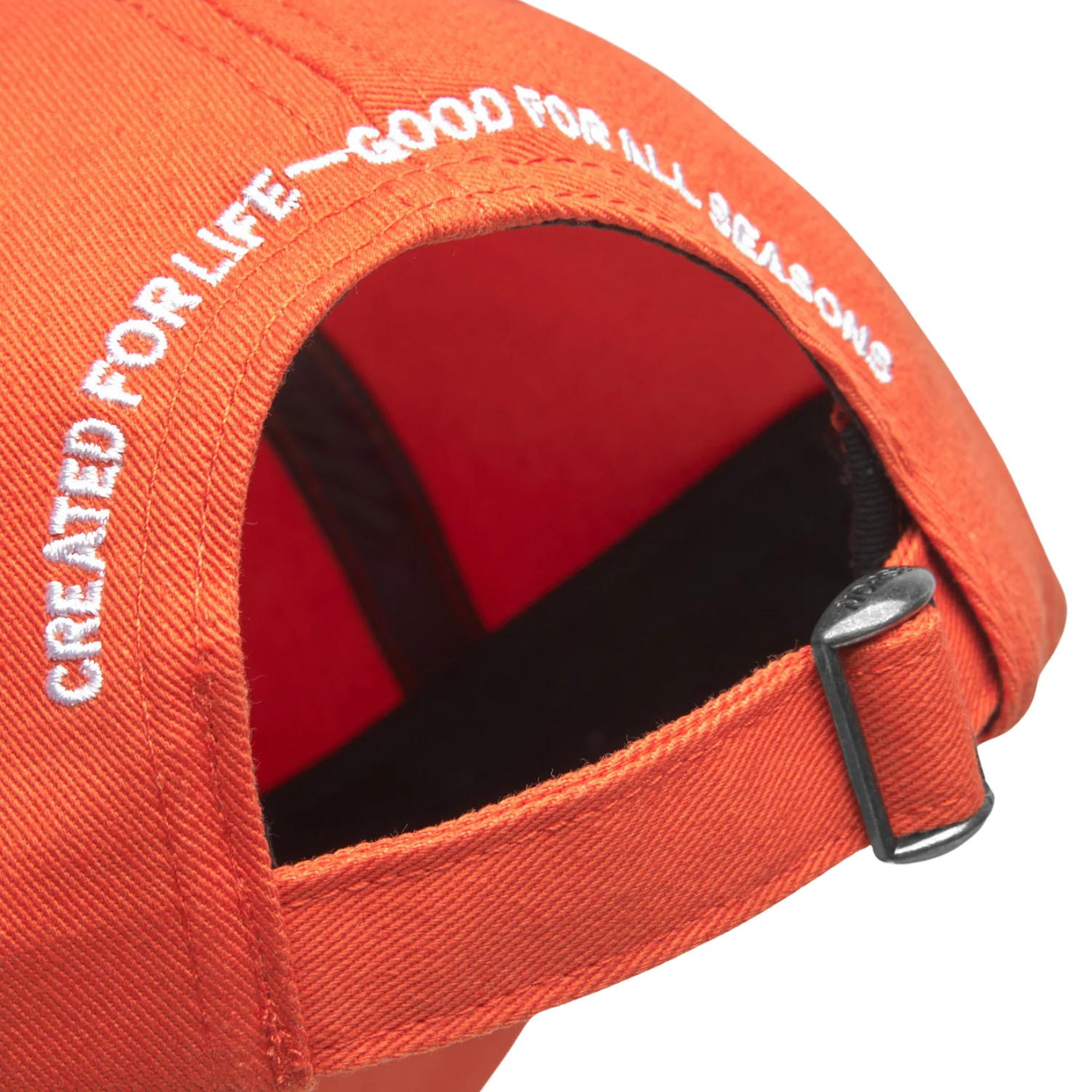 NORSE Twill 6-Panel Cap - Blood Orange - Image 4