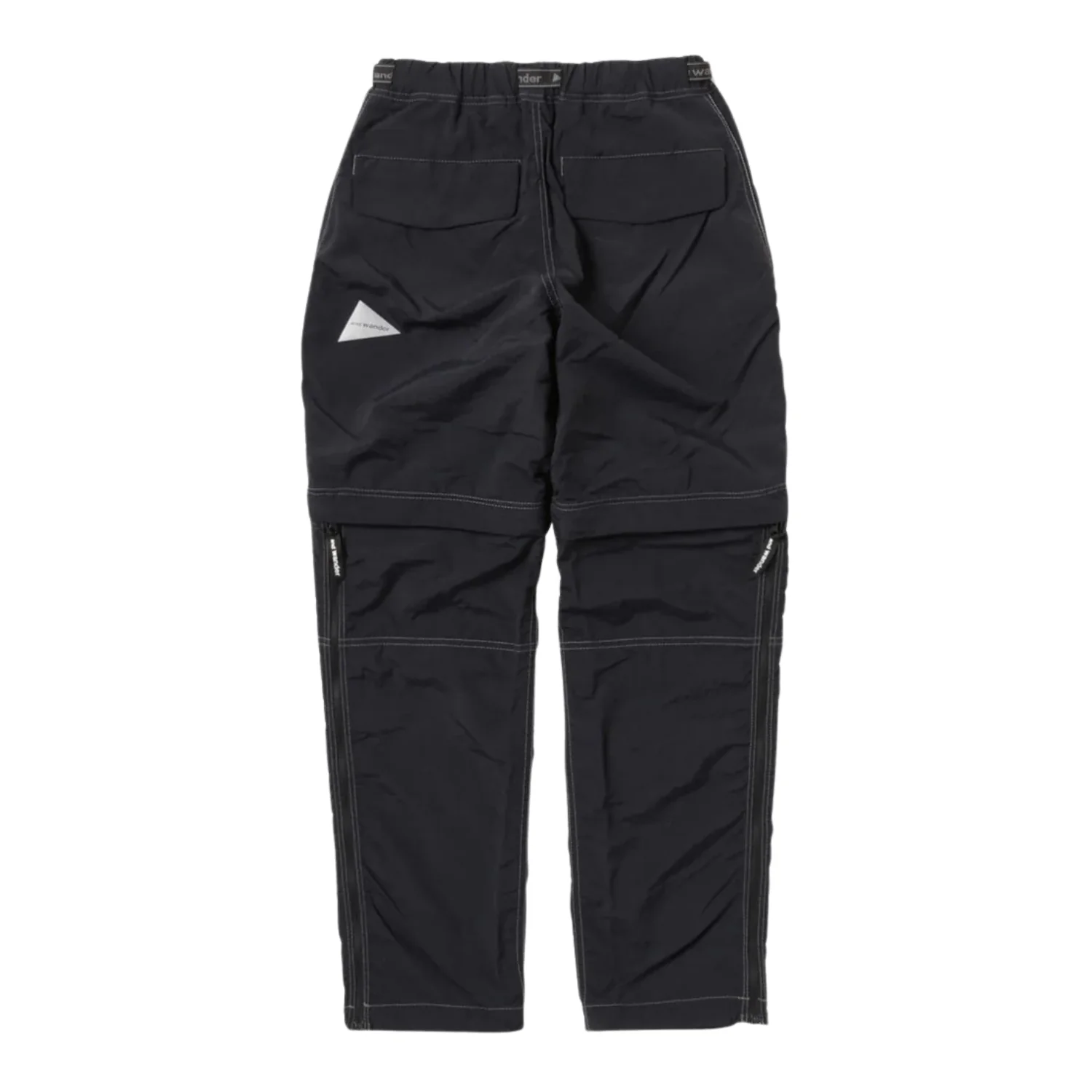 NY Taffeta Hiker 2-Way Pants - Black - Image 2