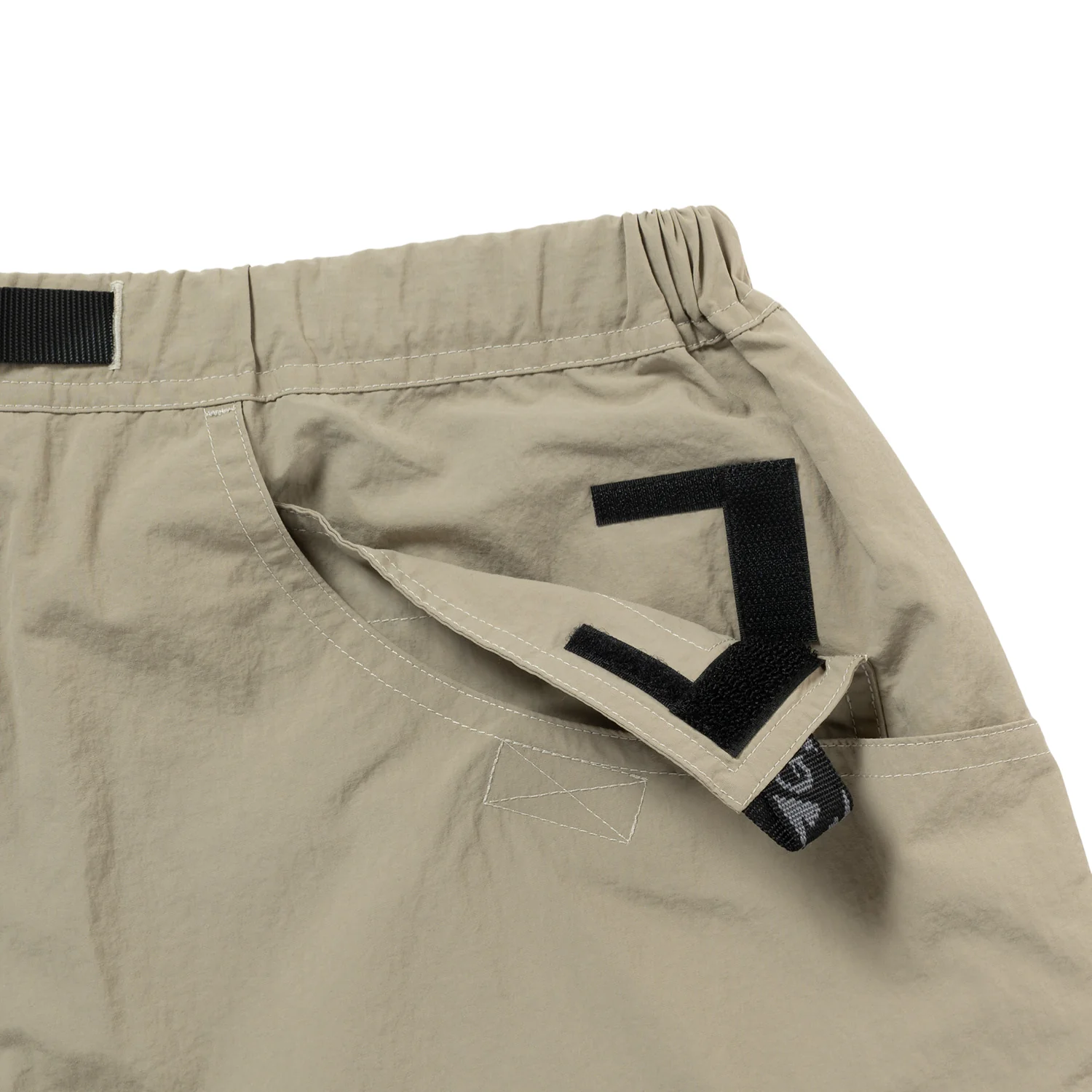 Nylon Cliff Short - Milk Tea - Image 3