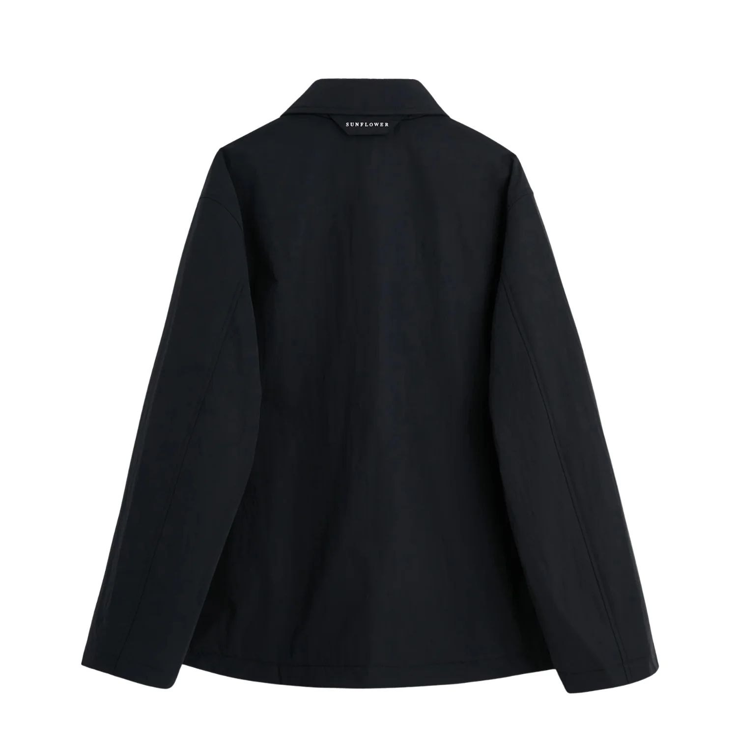 Nylon Coach Jacket - Black - Image 2