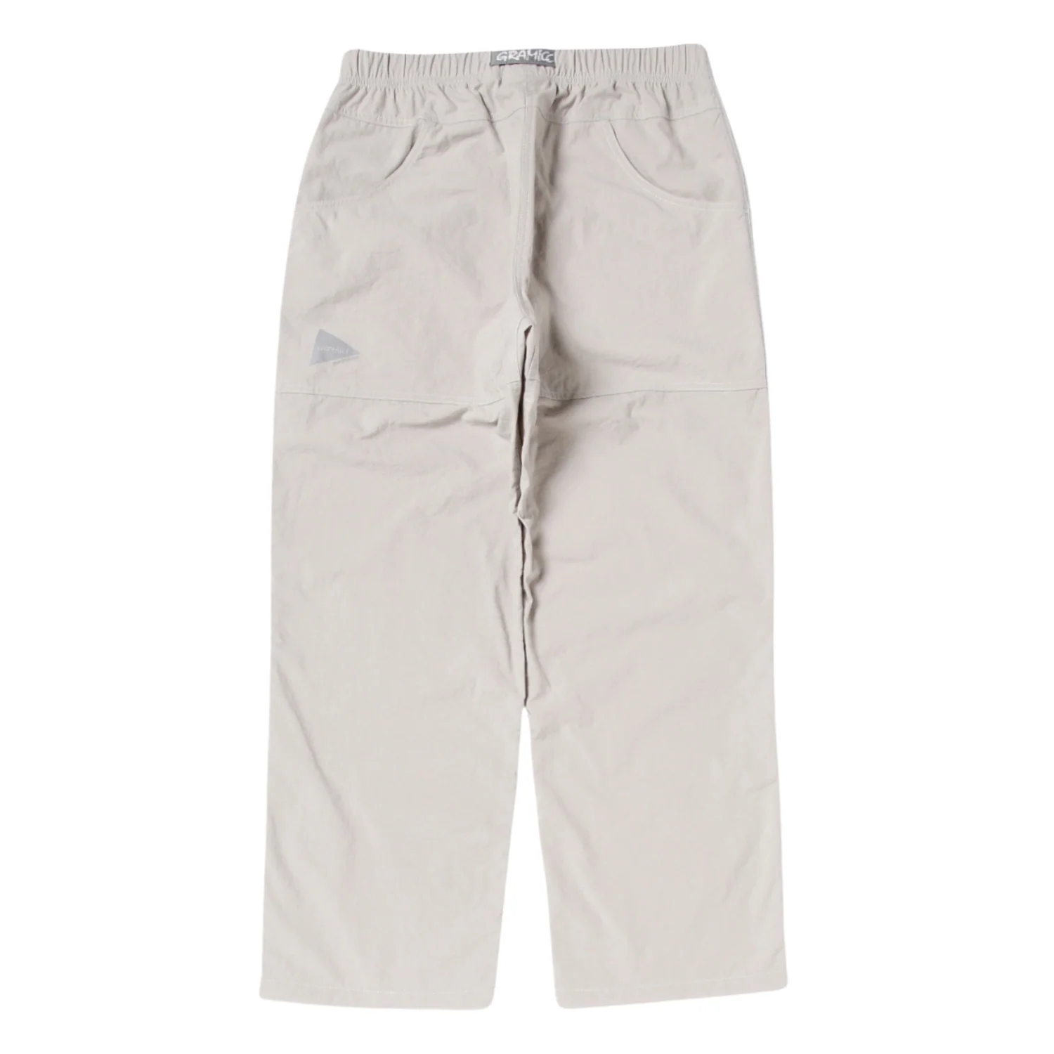 Gramicci x and wander Nylon Double Knee Pant - Light Grey - Image 2