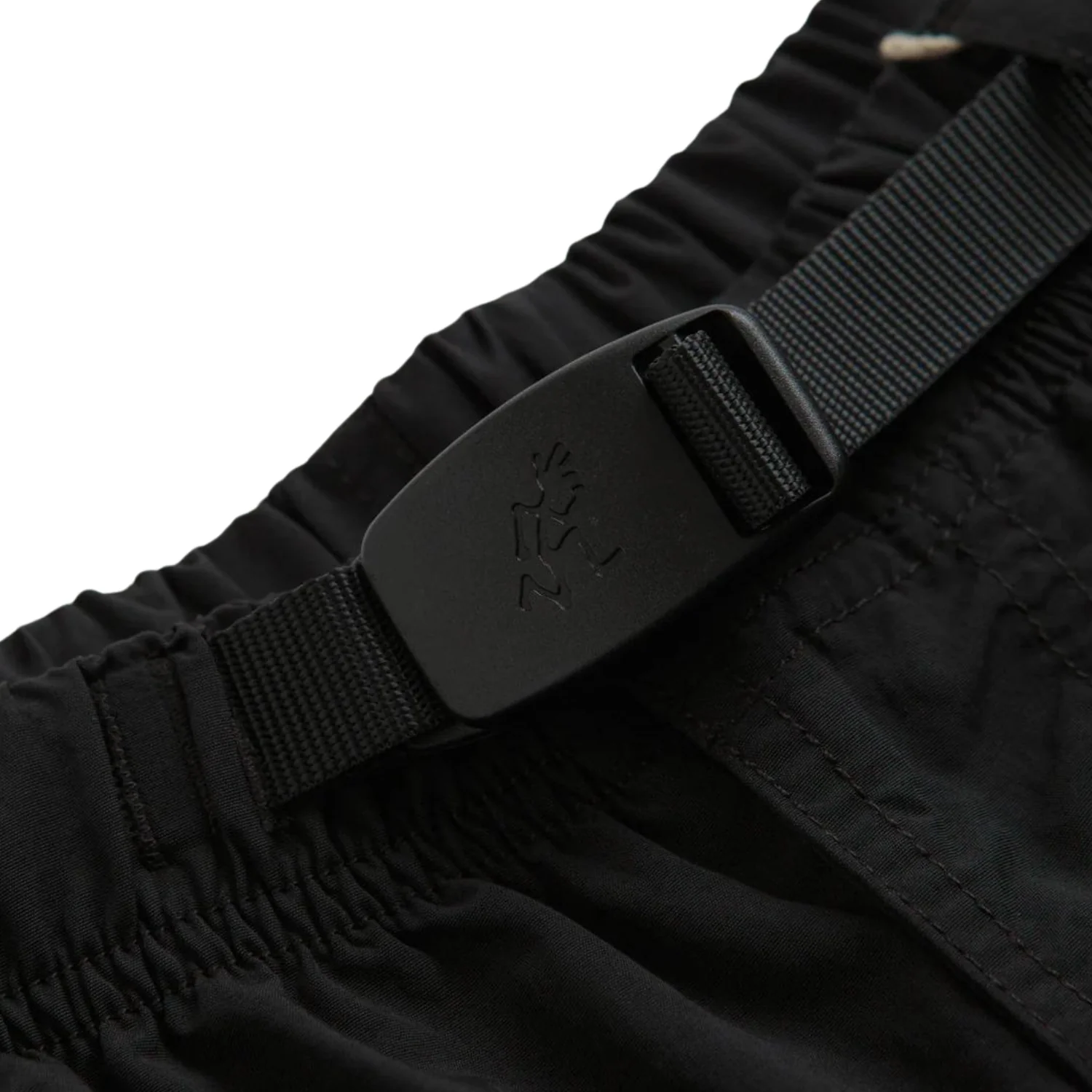 Nylon Loose Short - Black - Image 3
