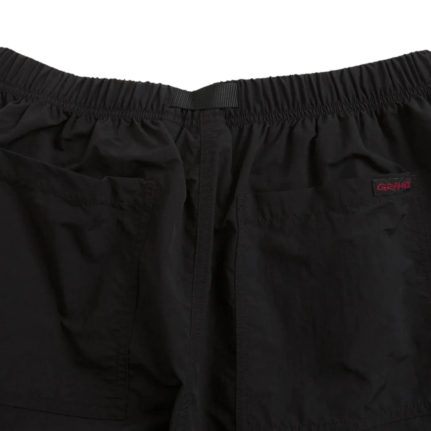 Nylon Loose Short - Black - Image 4