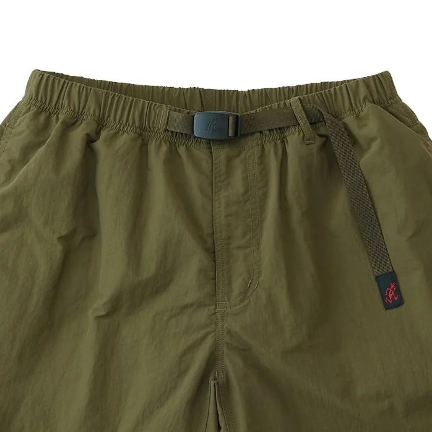 Nylon Loose Short - Olive - Image 2