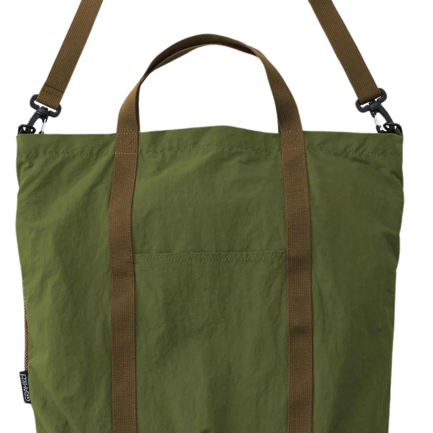 Nylon Packable Explorer Tote - Olive - Image 2