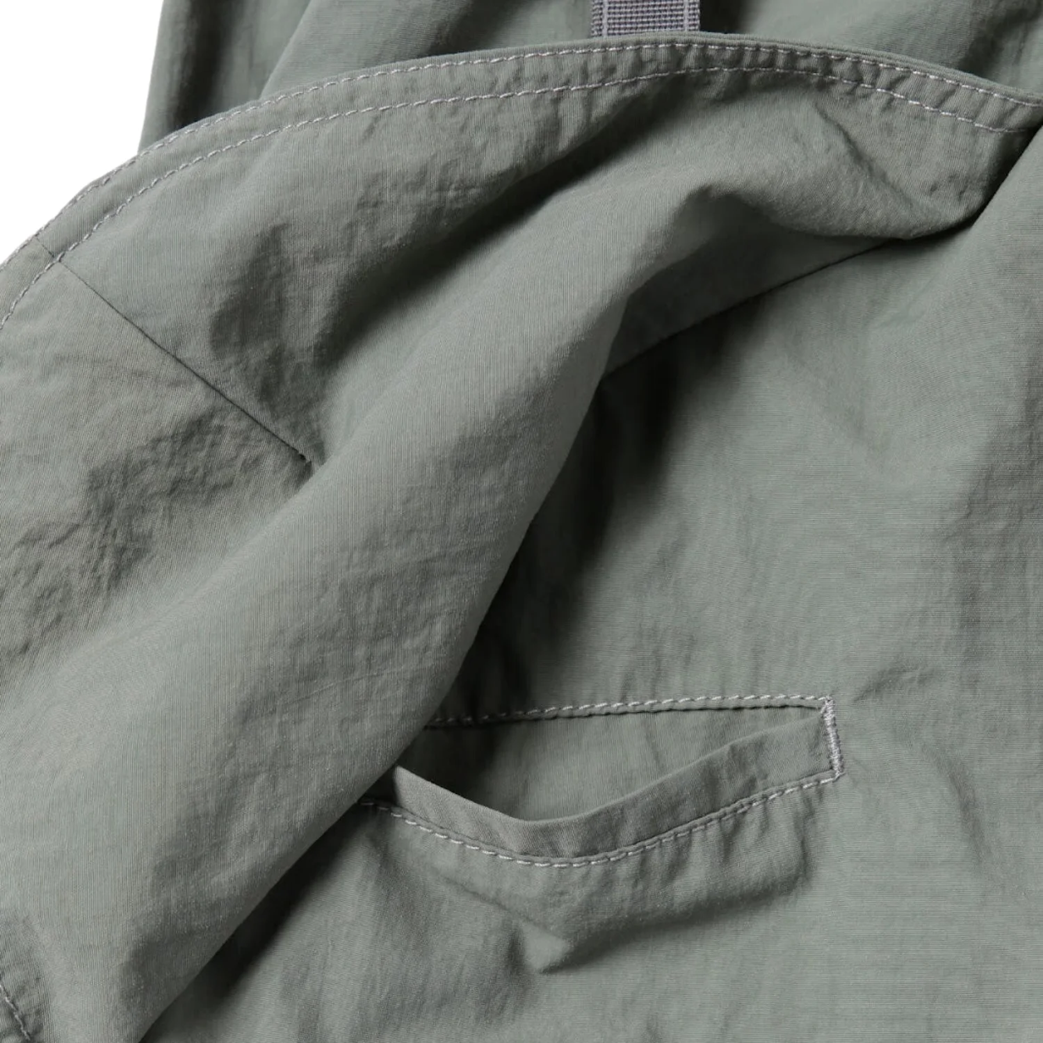 Nylon Taffeta Hiker 2way Pants - Light Moss - Image 6