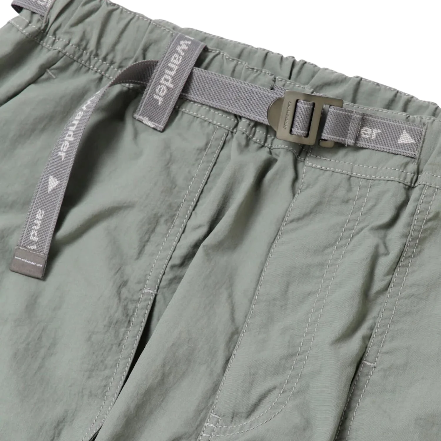 Nylon Taffeta Hiker 2way Pants - Light Moss - Image 8