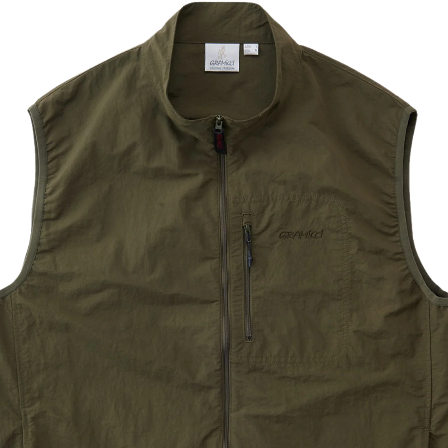 Nylon Vest - Deep Olive - Image 2