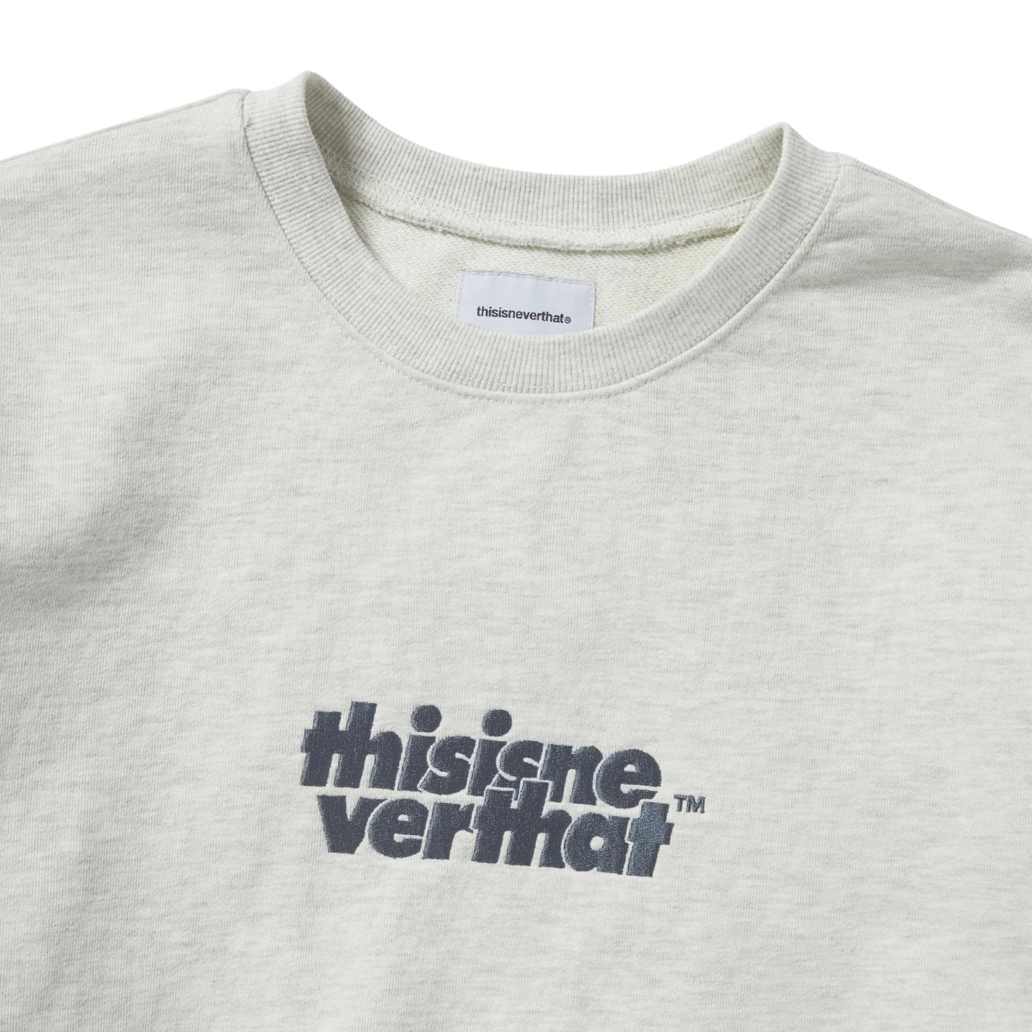 OL-Logo Crewneck - Oatmeal - Image 3