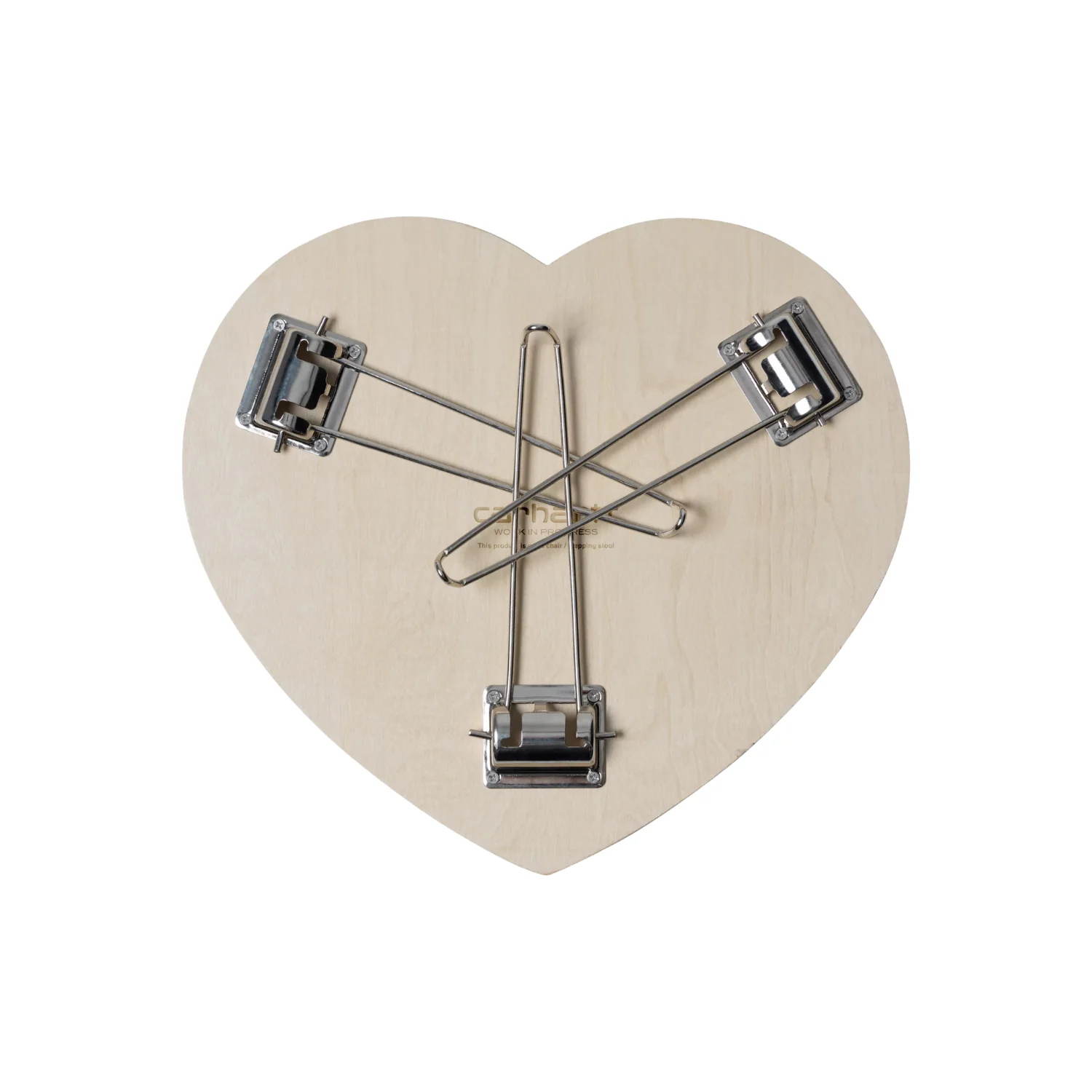 Heart Folding Table - Black/White - Image 2