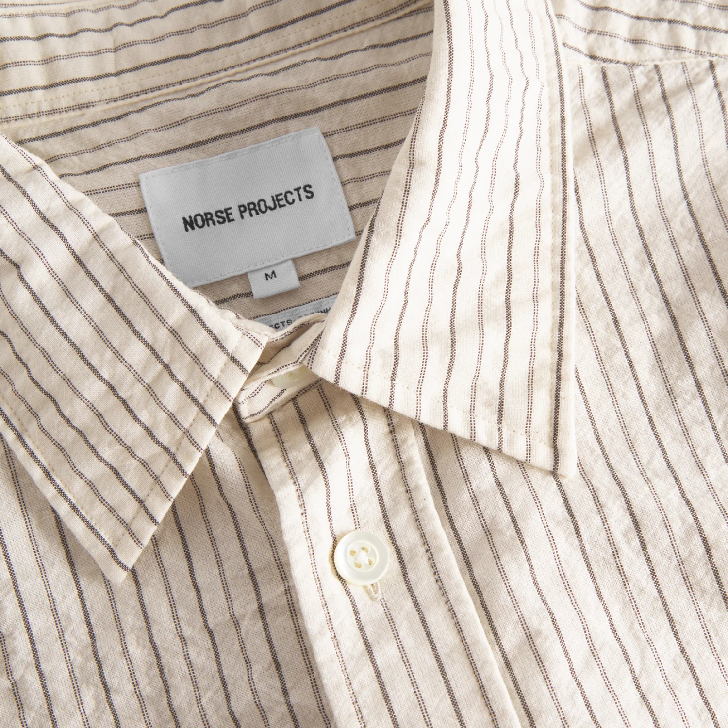 Ole Oversized Striped Shirt - Chestnut - Image 3