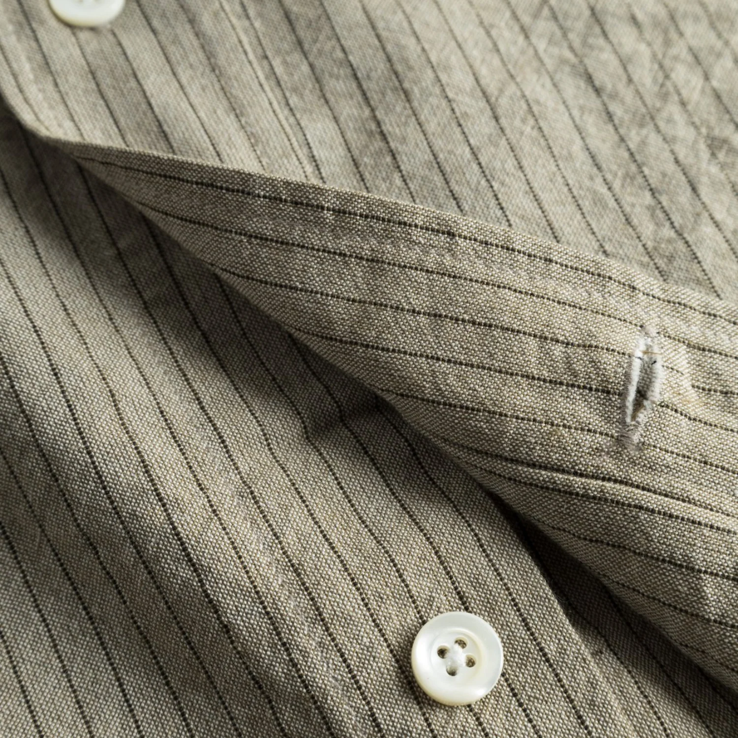 Ole Oversized Striped Shirt - Clay - Image 3