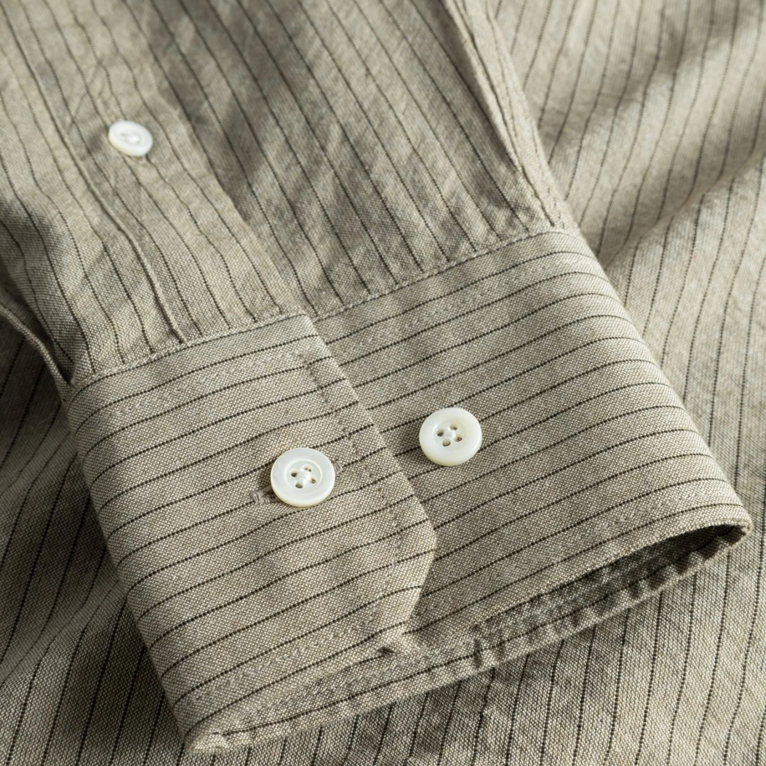 Ole Oversized Striped Shirt - Clay - Image 4